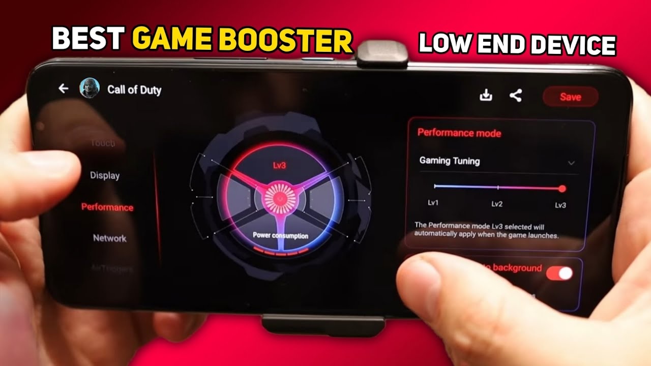 GAME BOOSTER APP